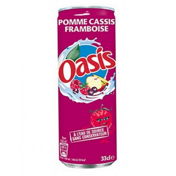 Oasis pomme cassis framboise 33Cl