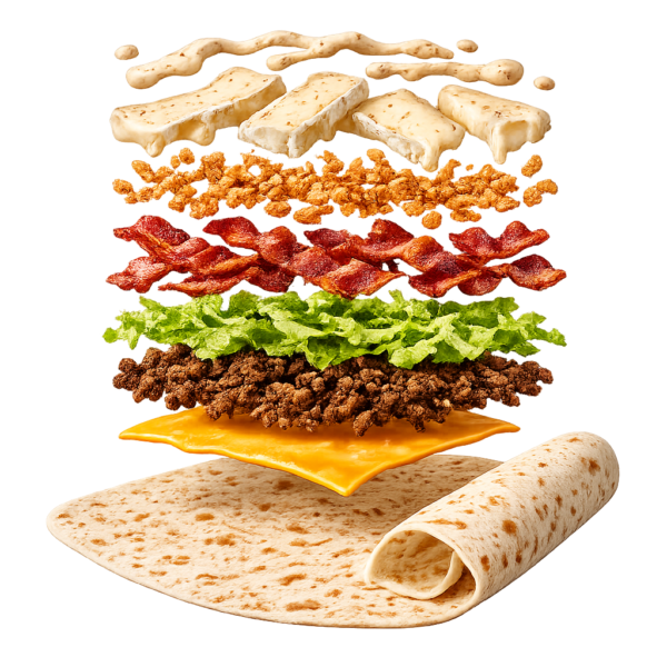 Wrap Montagnard (Menu)